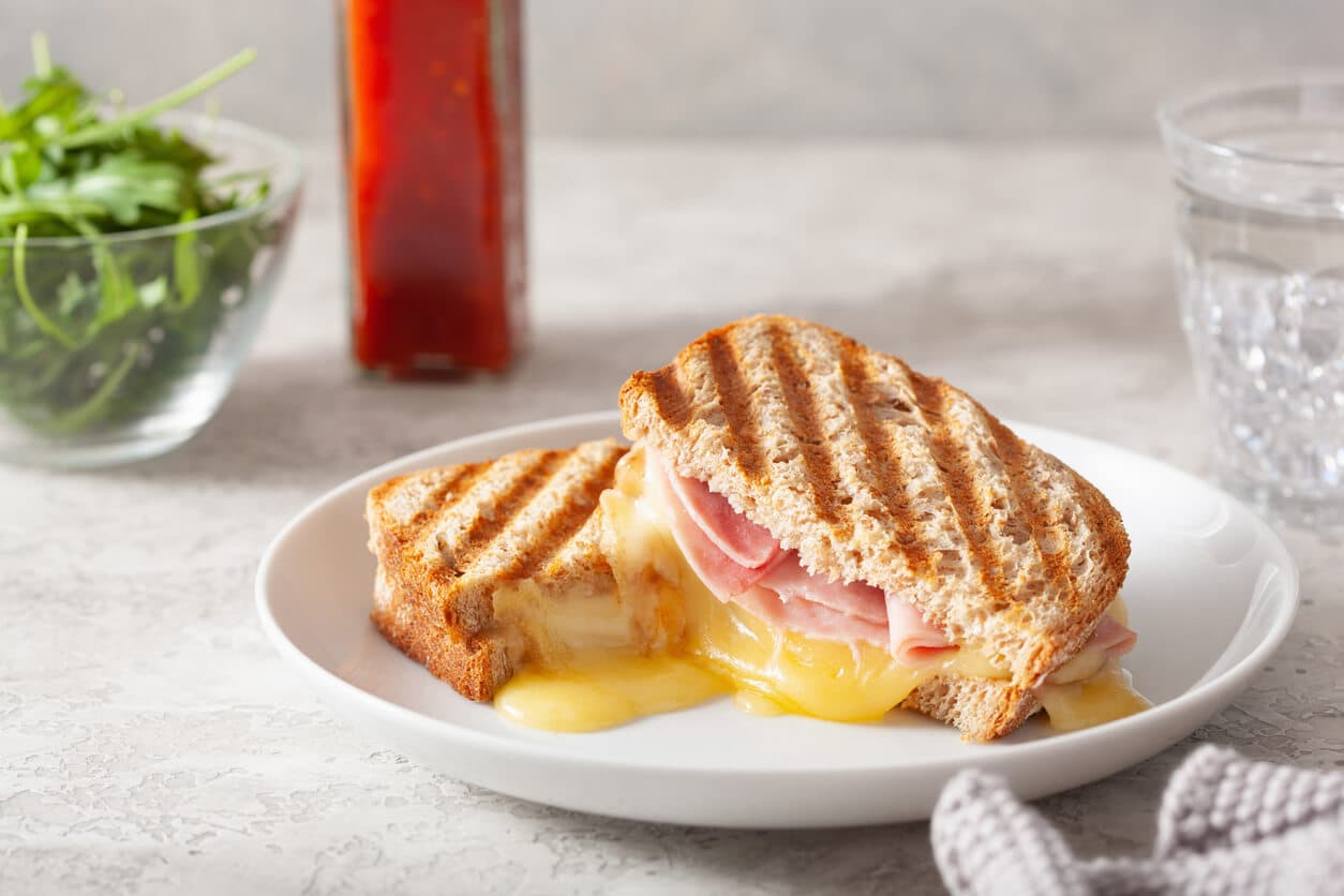 ham and cheese sandwich