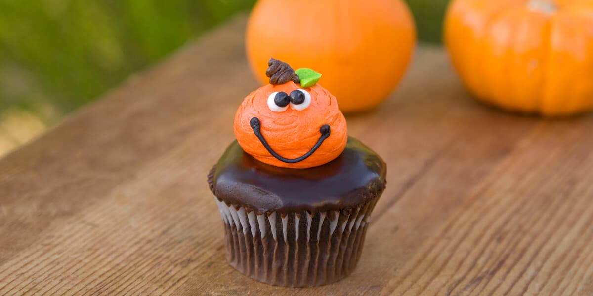 Halloween Chocolate Cupcake